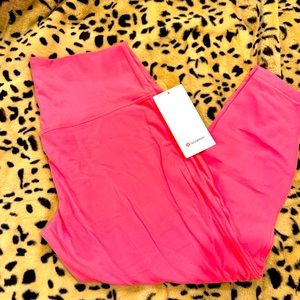 Lululemon BNWT Neon Pink Align Leggings 14